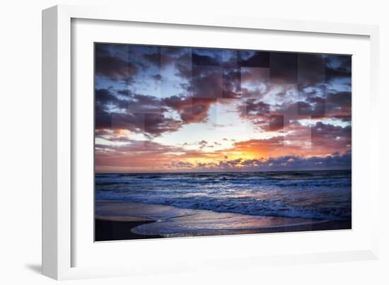 Stormy Morning Sunrise-Alan Hausenflock-Framed Photographic Print