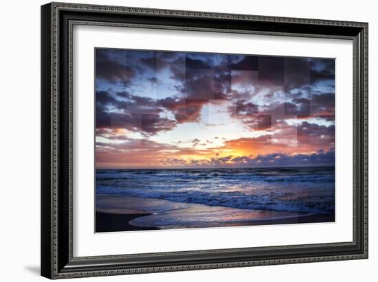 Stormy Morning Sunrise-Alan Hausenflock-Framed Photographic Print