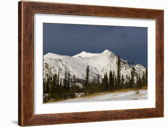 Stormy Peak-Brenda Petrella Photography LLC-Framed Giclee Print