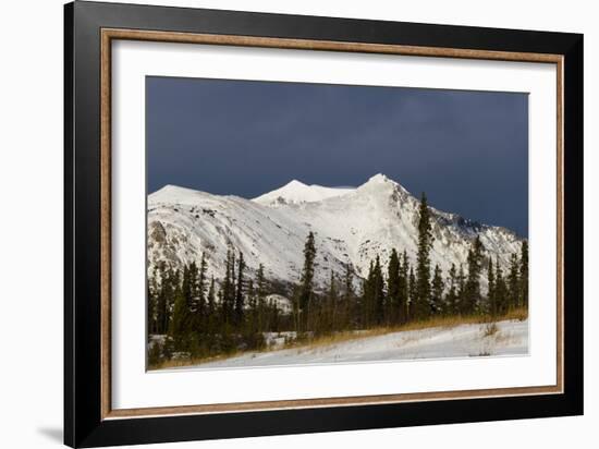 Stormy Peak-Brenda Petrella Photography LLC-Framed Giclee Print