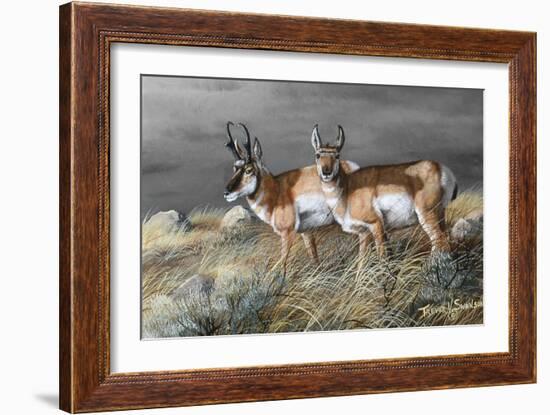 Stormy Plains-Trevor V. Swanson-Framed Giclee Print