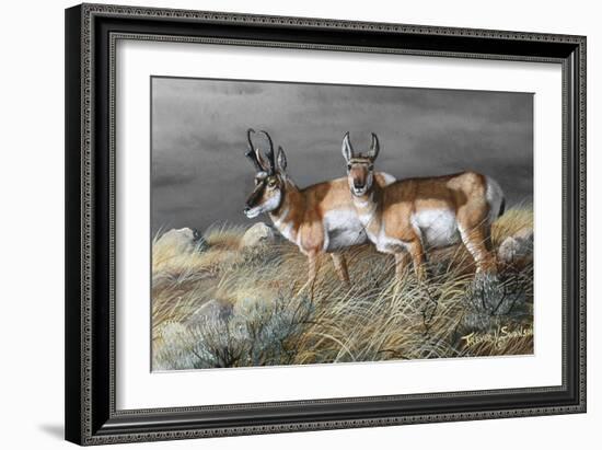 Stormy Plains-Trevor V. Swanson-Framed Giclee Print