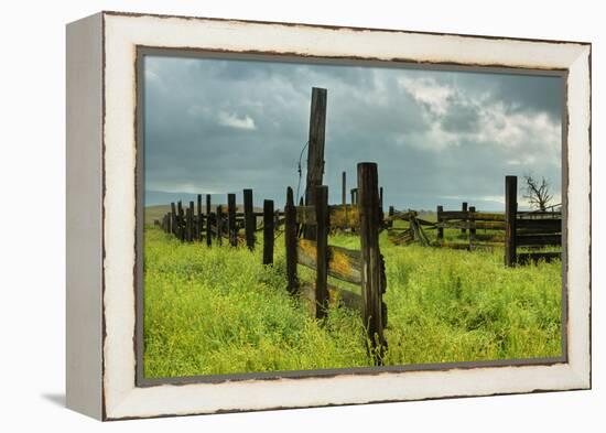 Stormy Ranch-Vincent James-Framed Premier Image Canvas