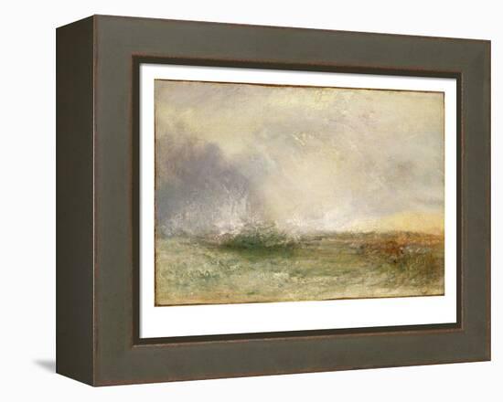 Stormy Sea Breaking on a Shore, 1840-5-J^ M^ W^ Turner-Framed Premier Image Canvas