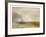 Stormy Sea Breaking on a Shore, 1840-5-J^ M^ W^ Turner-Framed Giclee Print