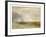 Stormy Sea Breaking on a Shore, 1840-5-J^ M^ W^ Turner-Framed Giclee Print