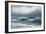 Stormy Sea with Translucent Breakers, 1894-David James-Framed Giclee Print