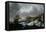 Stormy Sea-Ludolf Backhuysen-Framed Premier Image Canvas