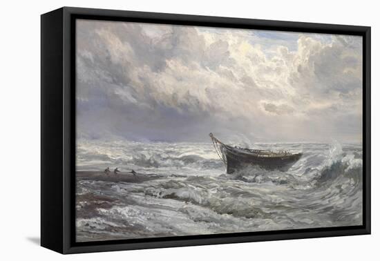 Stormy Seas, 1874-Henry Moore-Framed Premier Image Canvas