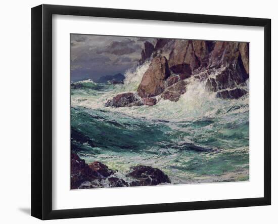 Stormy Seas, 1923-Edward Henry Potthast-Framed Giclee Print