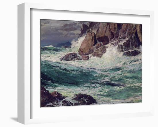 Stormy Seas, 1923-Edward Henry Potthast-Framed Giclee Print