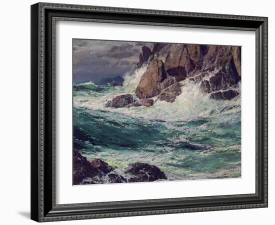 Stormy Seas, 1923-Edward Henry Potthast-Framed Giclee Print