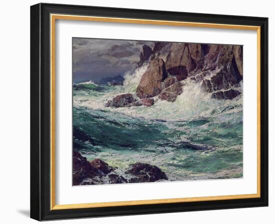 Stormy Seas, 1923-Edward Henry Potthast-Framed Giclee Print