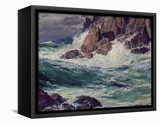 Stormy Seas, 1923-Edward Henry Potthast-Framed Premier Image Canvas