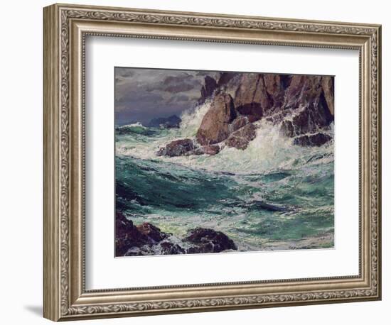 Stormy Seas, 1923-Edward Henry Potthast-Framed Giclee Print