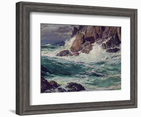 Stormy Seas, 1923-Edward Henry Potthast-Framed Giclee Print