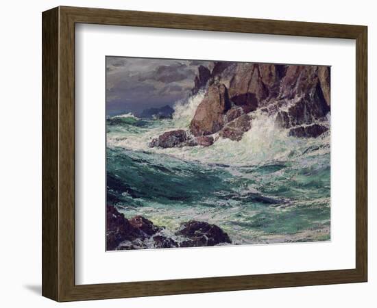 Stormy Seas, 1923-Edward Henry Potthast-Framed Giclee Print