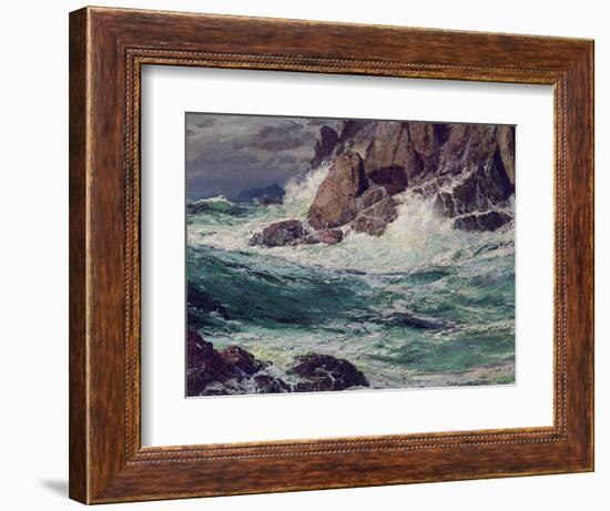 Stormy Seas, 1923-Edward Henry Potthast-Framed Giclee Print