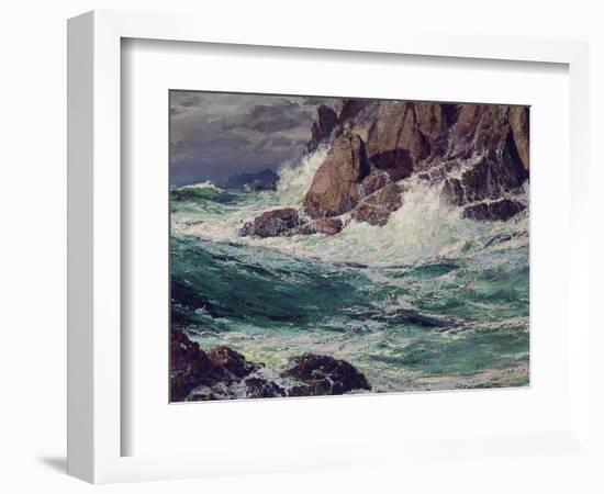 Stormy Seas, 1923-Edward Henry Potthast-Framed Giclee Print