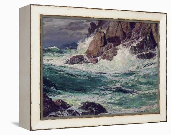 Stormy Seas, 1923-Edward Henry Potthast-Framed Premier Image Canvas