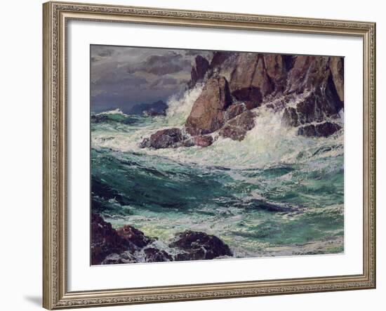 Stormy Seas, 1923-Edward Henry Potthast-Framed Giclee Print