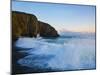 Stormy Seas at Ballyvooney Cove, the Copper Coast, County Waterford, Ireland-null-Mounted Photographic Print