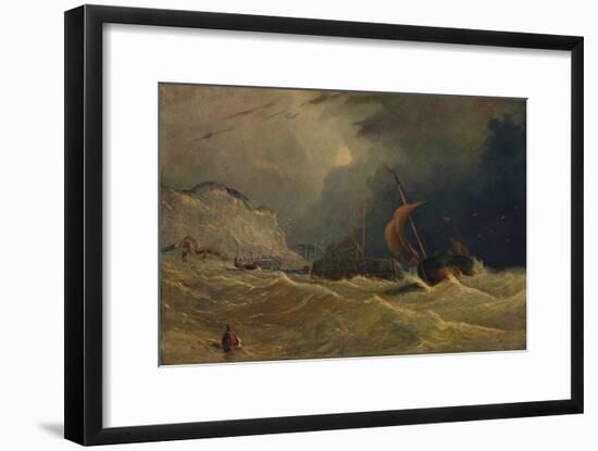 'Stormy Seascape', c1830, (1938)-Unknown-Framed Giclee Print