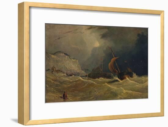 'Stormy Seascape', c1830, (1938)-Unknown-Framed Giclee Print