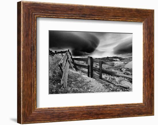 Stormy Skies, Nevada-null-Framed Premium Giclee Print