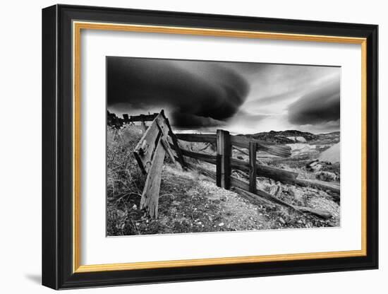 Stormy Skies, Nevada-null-Framed Art Print