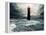 Stormy Sky Over Flooded Lighthouse-NejroN Photo-Framed Stretched Canvas