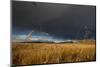 Stormy Sky over Rangelands on the Edge of the Tibetan Plateau in Sichuan Province, China, Asia-Alex Treadway-Mounted Photographic Print