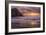 Stormy Sun Break at Big Sur, California Coast-Vincent James-Framed Photographic Print