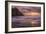 Stormy Sun Break at Big Sur, California Coast-Vincent James-Framed Photographic Print