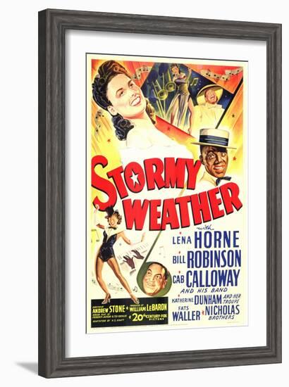 Stormy Weather, 1943-null-Framed Art Print