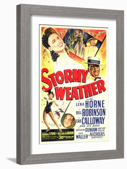 Stormy Weather, 1943-null-Framed Art Print