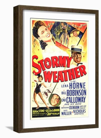 Stormy Weather, 1943-null-Framed Art Print