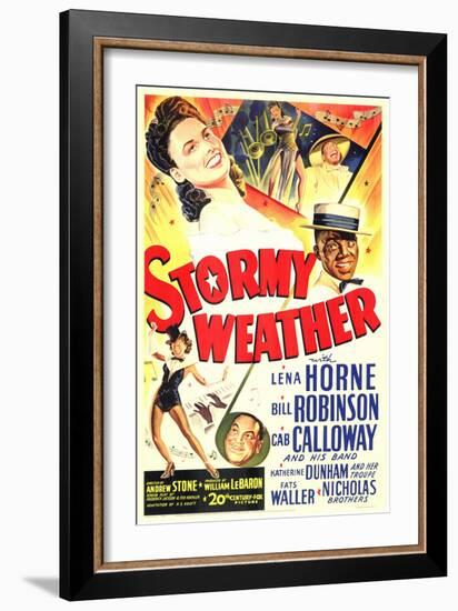 Stormy Weather, 1943-null-Framed Art Print