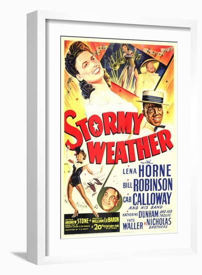 Stormy Weather, 1943-null-Framed Art Print