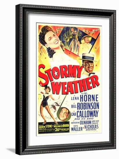 Stormy Weather, 1943-null-Framed Art Print