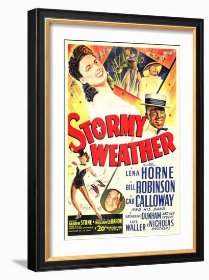 Stormy Weather, 1943-null-Framed Art Print