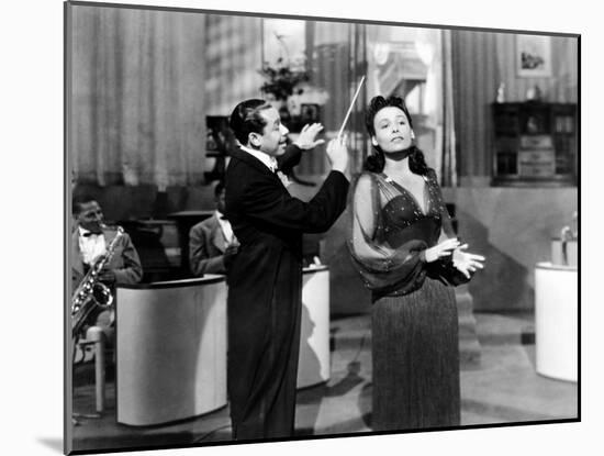 Stormy Weather, Cab Calloway, Lena Horne, 1943-null-Mounted Photo