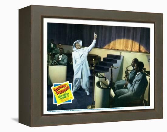 Stormy Weather, Cab Calloway (White Suit), 1943-null-Framed Stretched Canvas