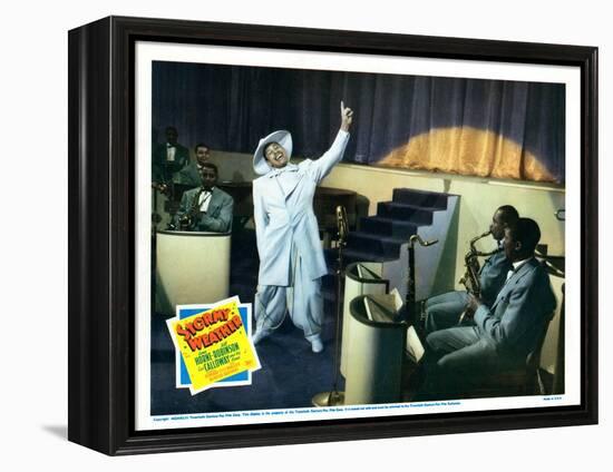 Stormy Weather, Cab Calloway (White Suit), 1943-null-Framed Stretched Canvas