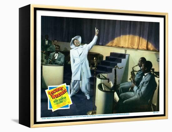 Stormy Weather, Cab Calloway (White Suit), 1943-null-Framed Stretched Canvas