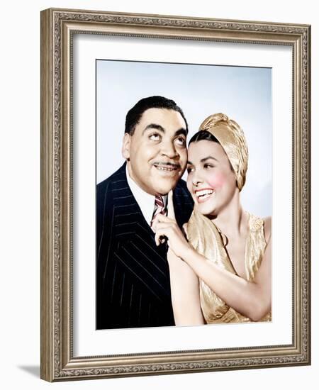 Stormy Weather, Fats Waller, Lena Horne, 1943-null-Framed Photo