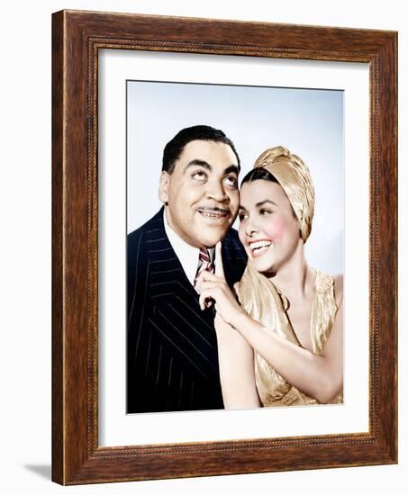 Stormy Weather, Fats Waller, Lena Horne, 1943-null-Framed Photo