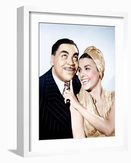 Stormy Weather, Fats Waller, Lena Horne, 1943-null-Framed Photo