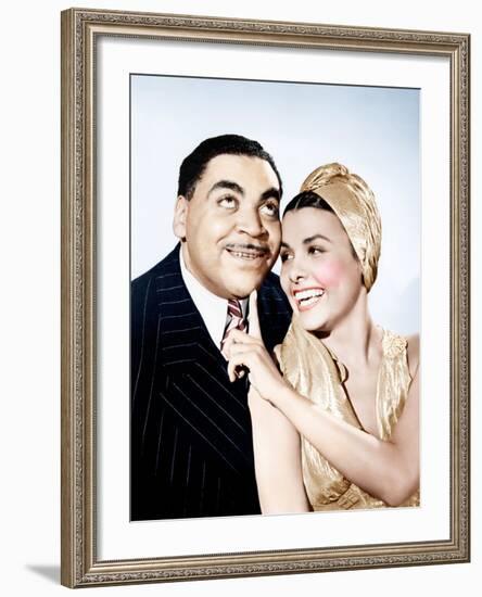 Stormy Weather, Fats Waller, Lena Horne, 1943-null-Framed Photo