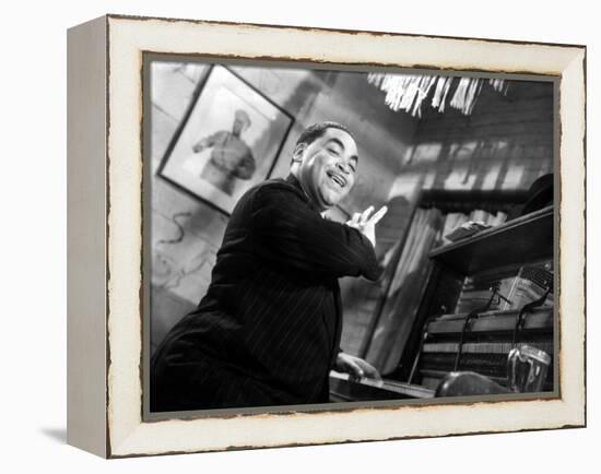 Stormy Weather, Fats Waller, (Real Name Thomas), 1943-null-Framed Stretched Canvas